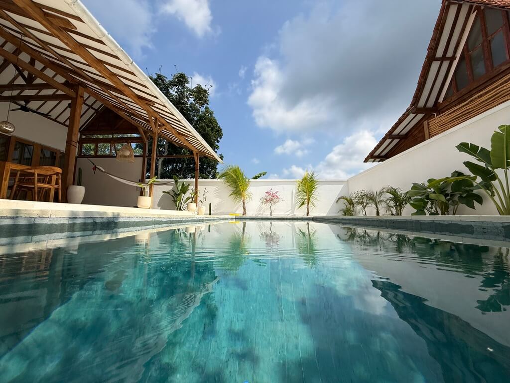 Luxury villa in Bali Ungasan with private pool and tropical garden