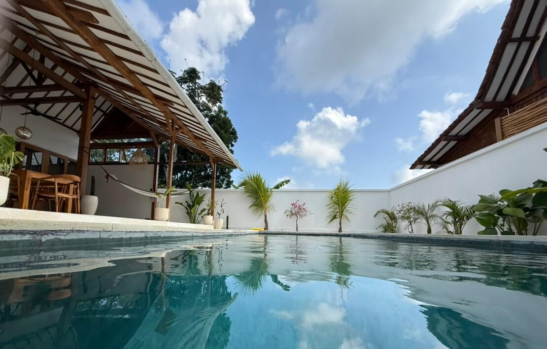 Luxury villa in Bali Ungasan with private pool and tropical garden